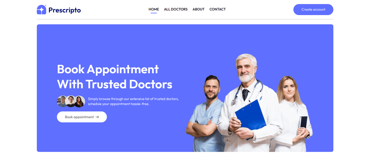 Doctor Appointment Booking Website