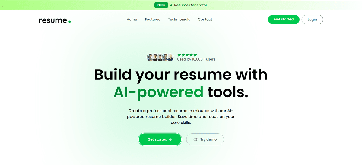 AI-Resume-Builder